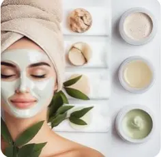 Herbal Facial | Ayurvedic Skin Treatment in Patna — skin at Kritika Ladies Beauty Parlour, Patna